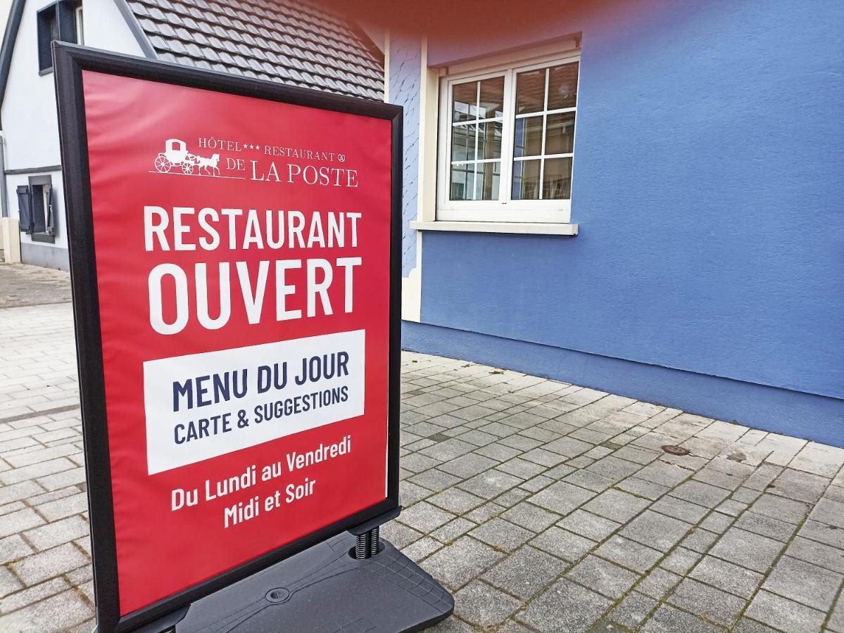 Hotel Restaurant De La Poste Mulhouse Ottmarsheim 班岑海姆 外观 照片